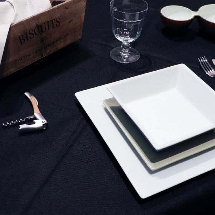 Tizzy Tovaglia Monouso in TNT Nera 140X140