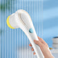 Spazzola elettrica portatile multifunzionale per la cucina domestica, spazzola per piatti, lavapavimenti portatile, vasca da bagno, lavandino, bagno, cucina, piastrelle, pulizia, strumento, set di spazzole per trapano con 5 teste